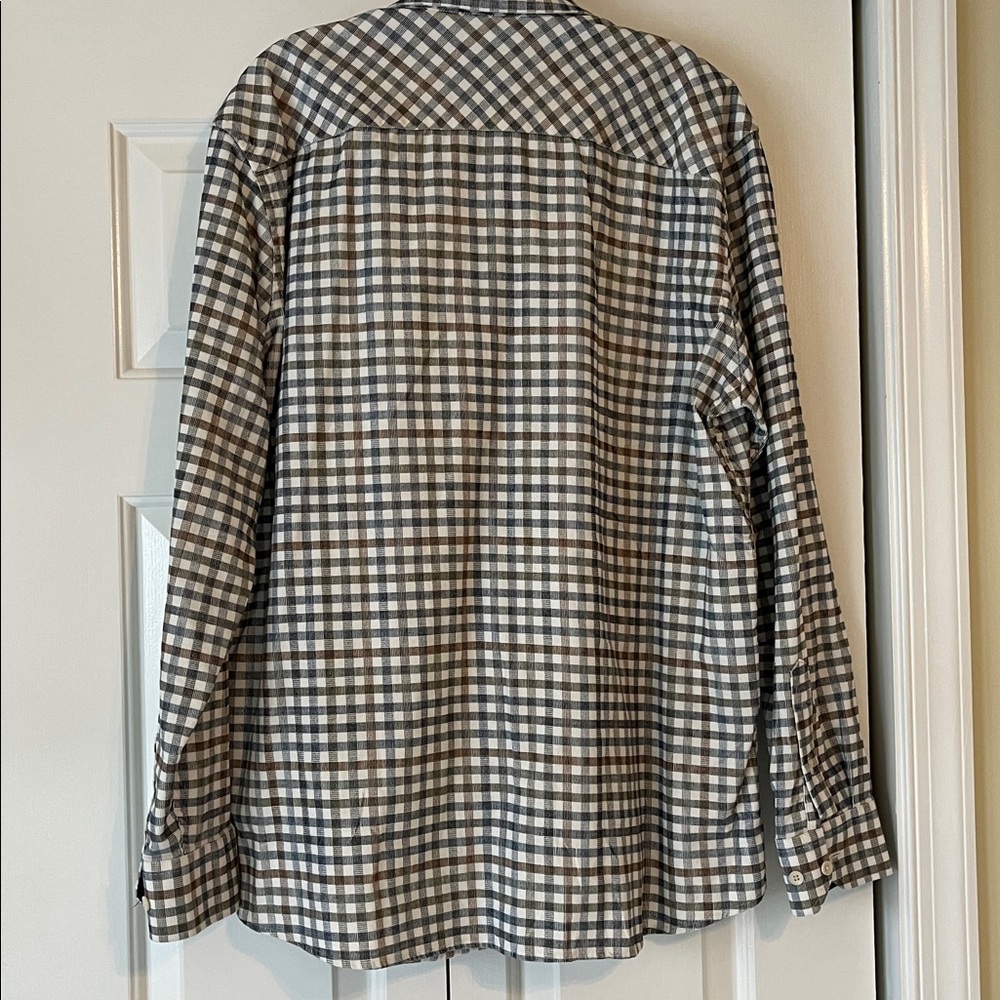 Johston & Murphy thin wale corduroy long sleeve button down shirt - Picture 5 of 5